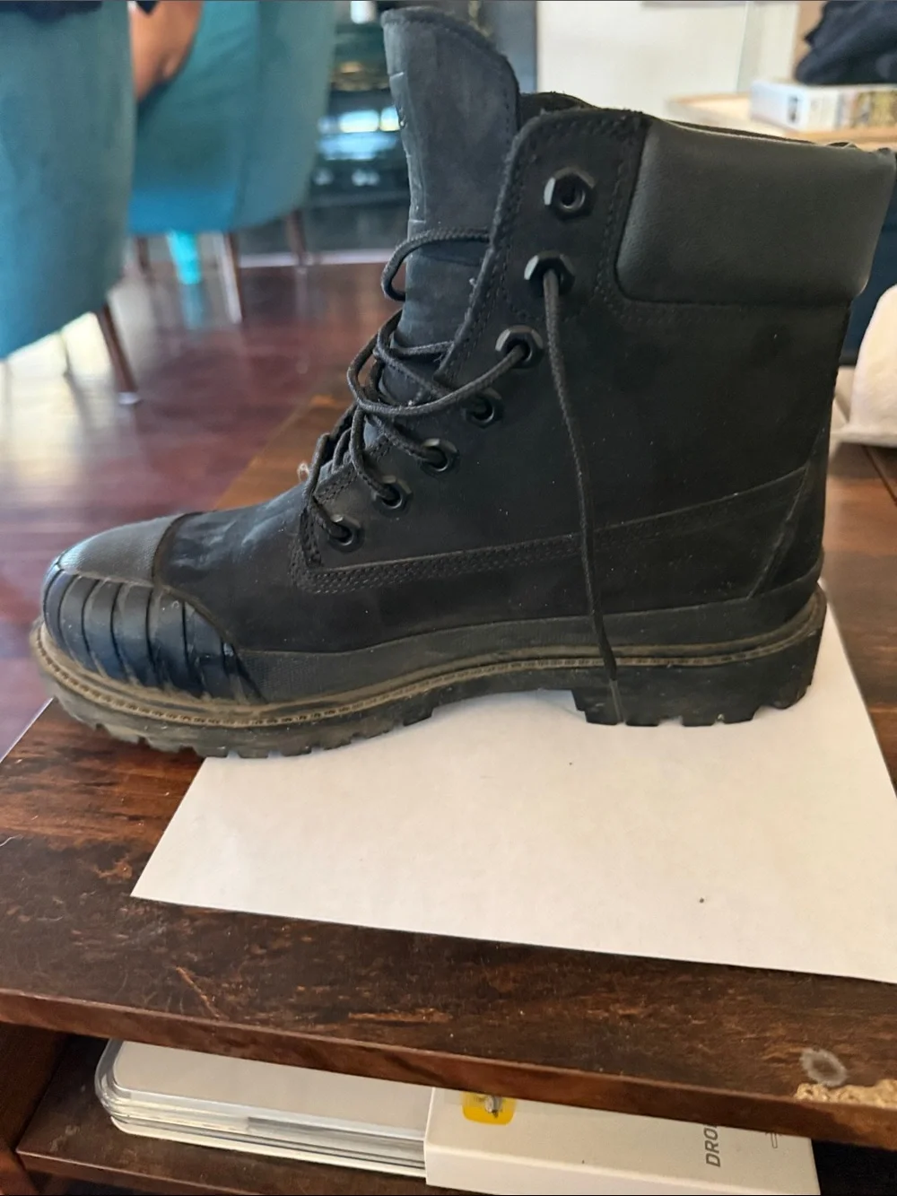 Timberland Bee Line  Black Men's Lace-Up Waterproof Work Boot